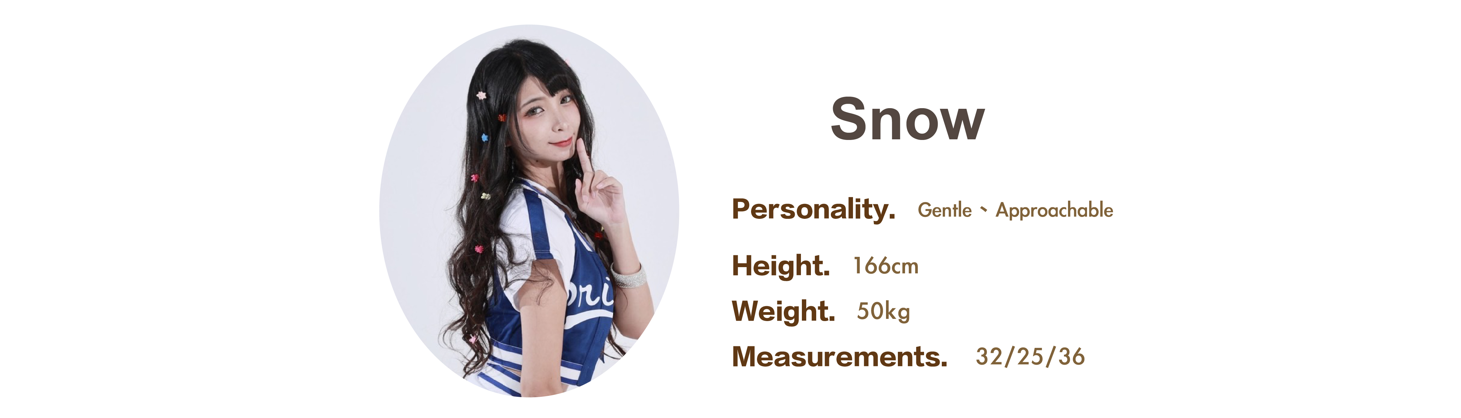 Professional event host Snow file - MOCS