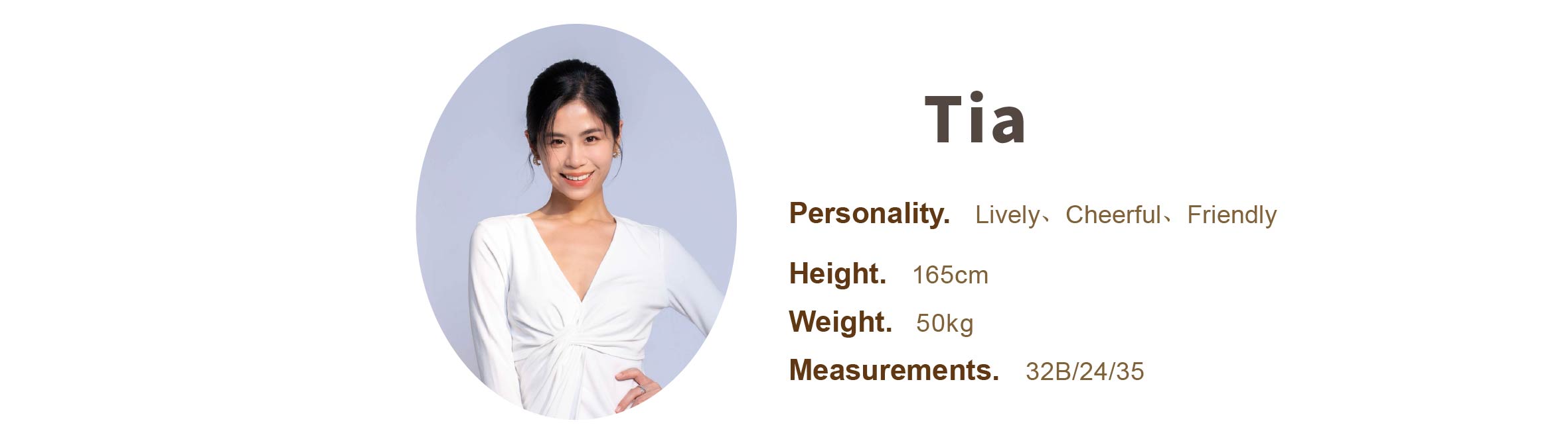 Professional event host Tiá file - MOCS