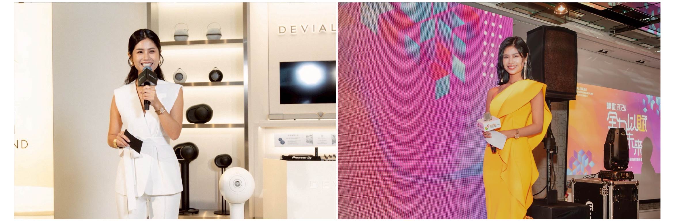 Professional event host Tiá with more than 8 years of hosting experience - MOCS 1