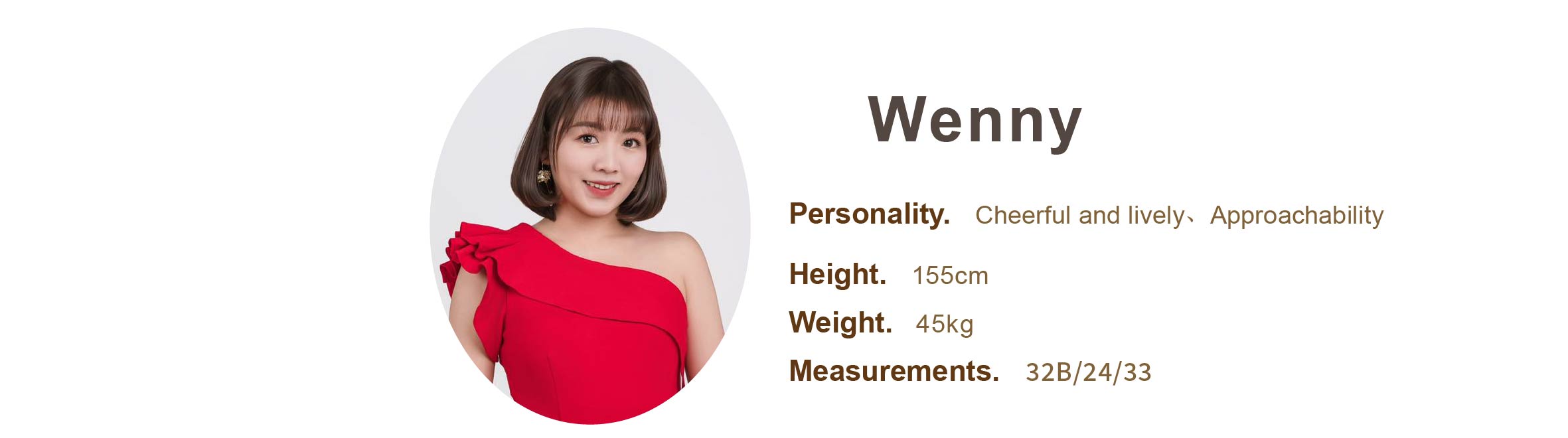 Professional event host Wenny file - MOCS
